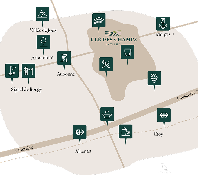 Carte Clé des Champs